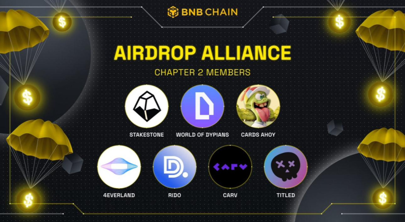 What is the Airdrop Alliance Program on the BNB Chain?